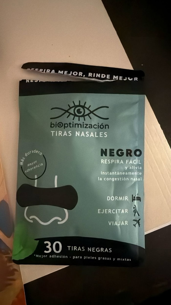 Foto que envió Renzo Z. junto con su reseña de la cinta bucal