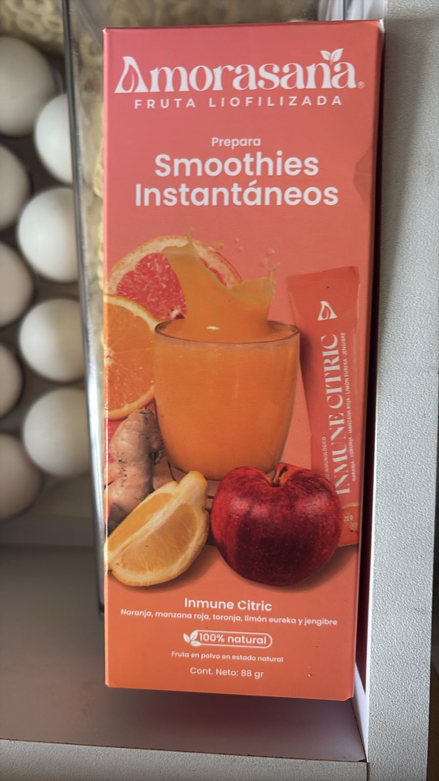 Reseña de Karina Salinas Serrano sobre Inmune Citric