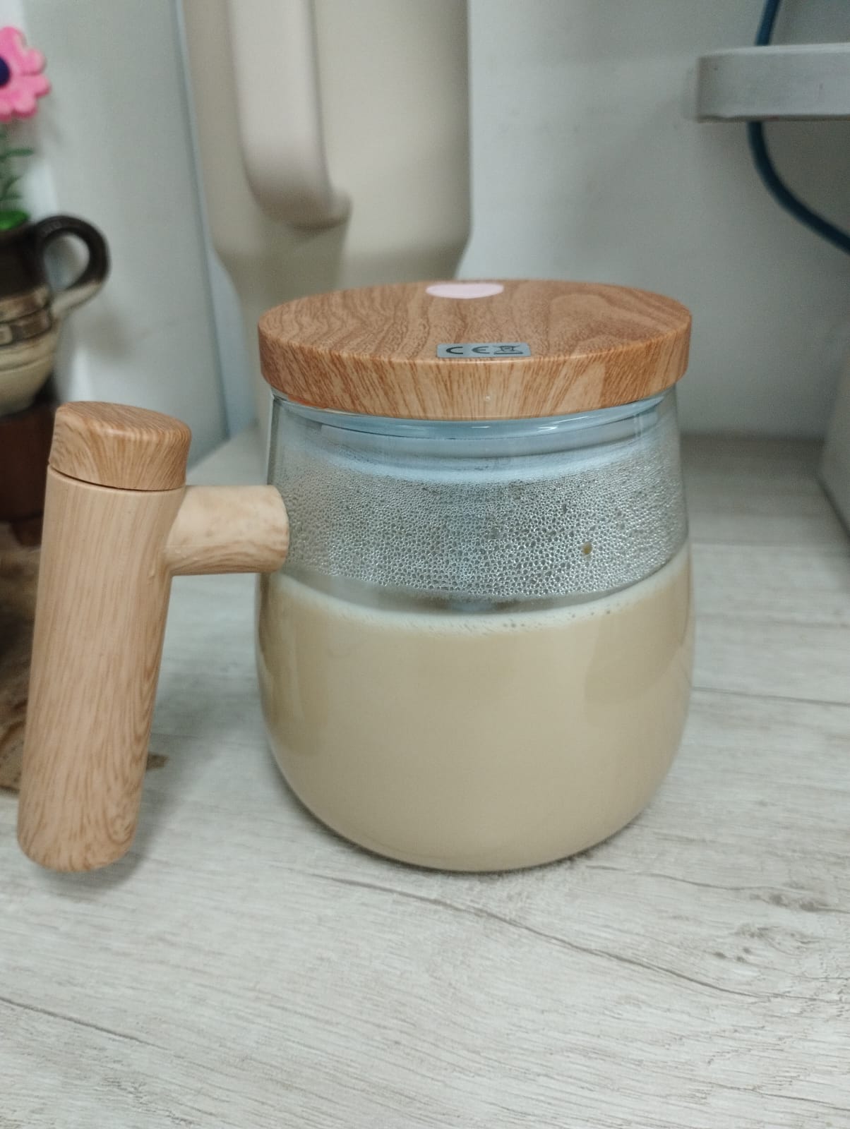 Muy contenta con la taza mezcladora ,  la utilizo para todo y muy super practica, muchas gracias.