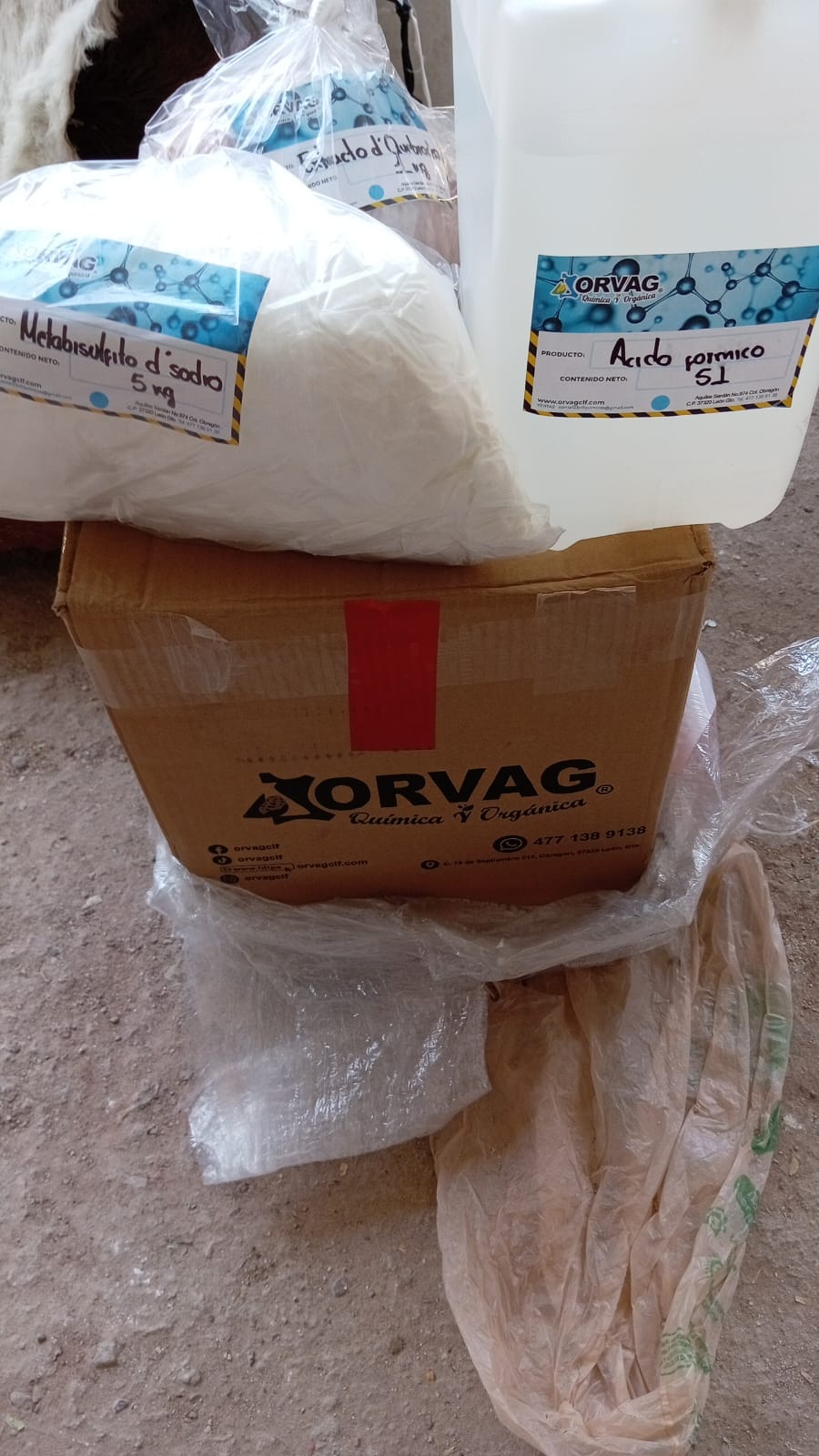 Foto compartida por cliente ORVAG