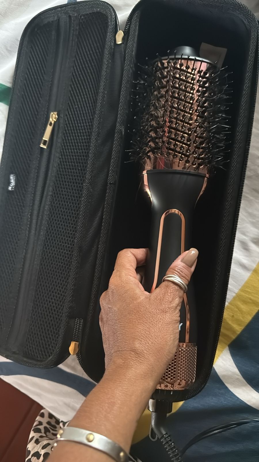 Foto de Sandra con el producto