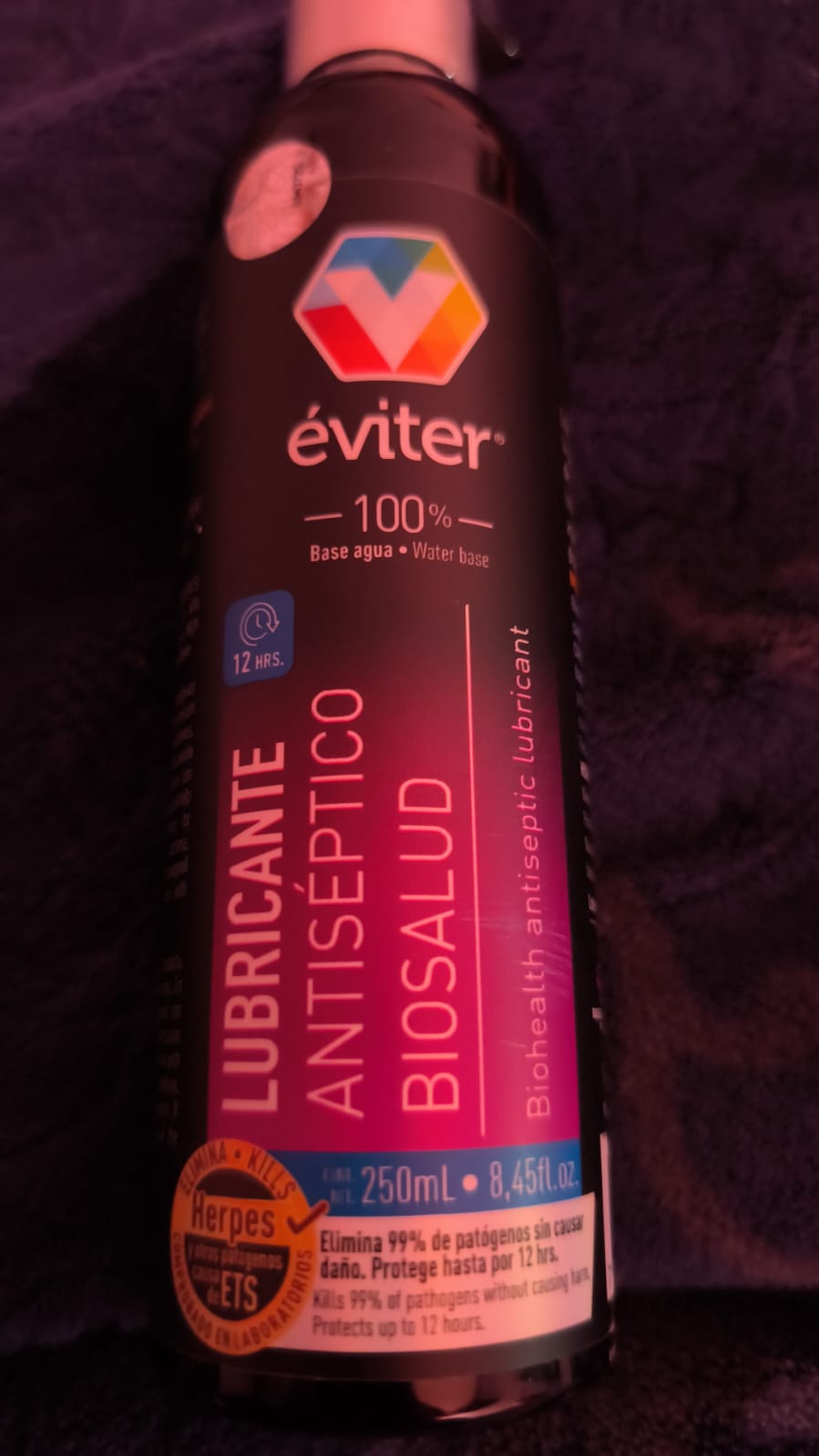 gel lubricante eviter LUBRICANTE ANTISÉPTICO BIOSALUD ÉVITER® 250 ml. | Éviter